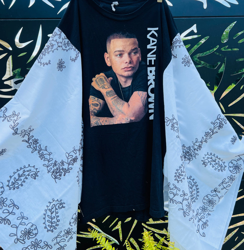 Kane Brown Upcycled Authentic Concert Tee