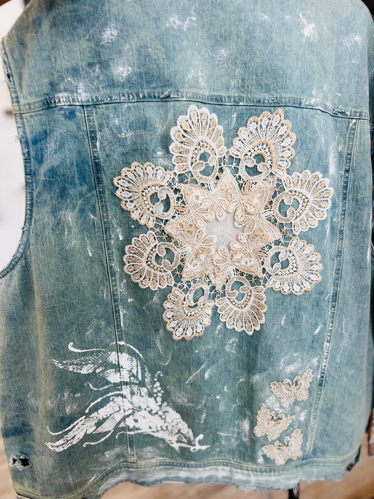 Neutral Vibes Denim Vest