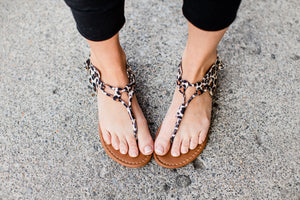 
            
                Load image into Gallery viewer, Mimi Leopard Sandal
            
        