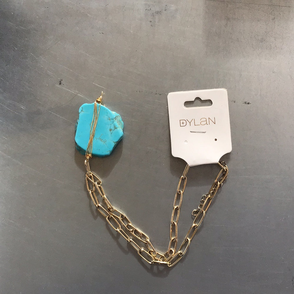 Ally turquoise necklace