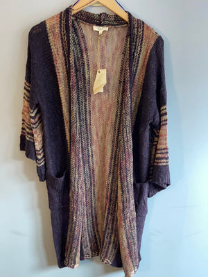 
            
                Load image into Gallery viewer, Wide Sleeve Boho Sweater Cardigan
            
        