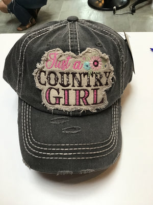 
            
                Load image into Gallery viewer, Just a country girl hat
            
        