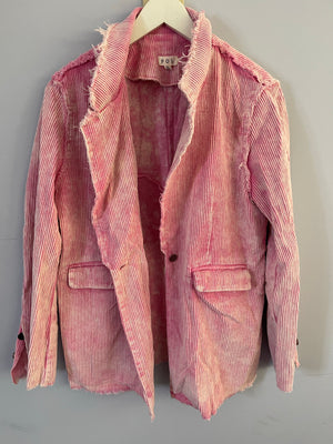 
            
                Load image into Gallery viewer, Hot Pink Corduroy Jacket
            
        