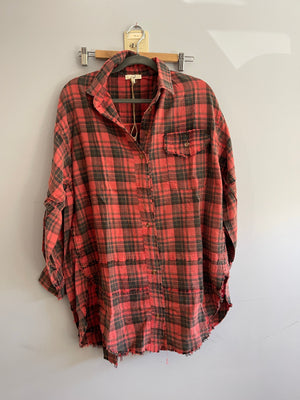 Easel Checkered Flannel