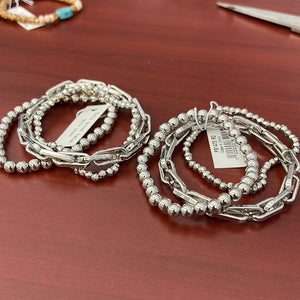 Silver Stackable Bracelet