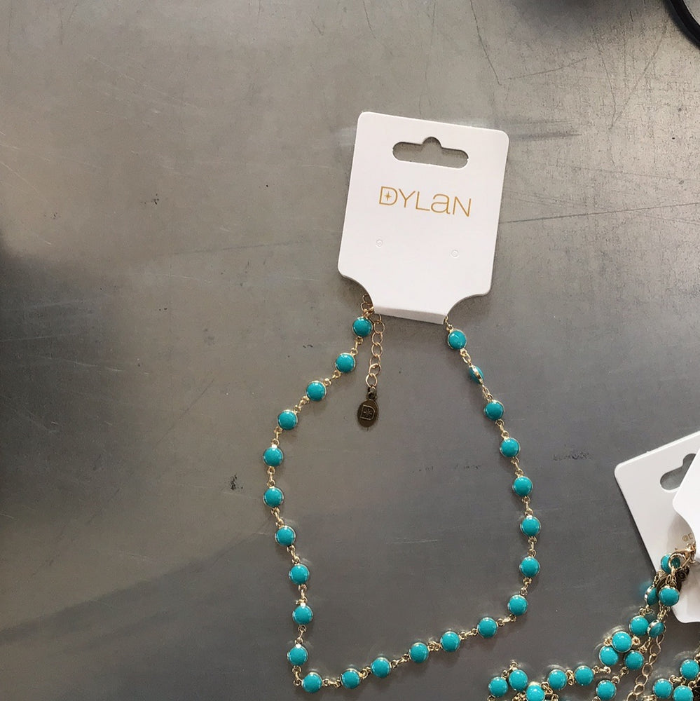 
            
                Load image into Gallery viewer, Sawyer turquoise necklace
            
        