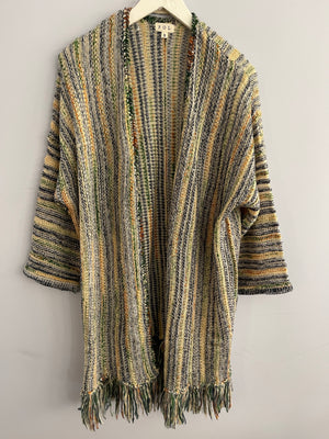 
            
                Load image into Gallery viewer, Stripe A Pose Cardigan
            
        