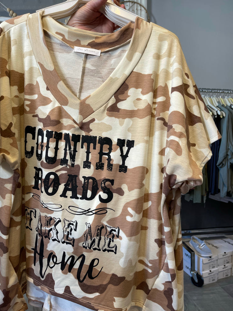 Country Roads Take Me Home Shirt